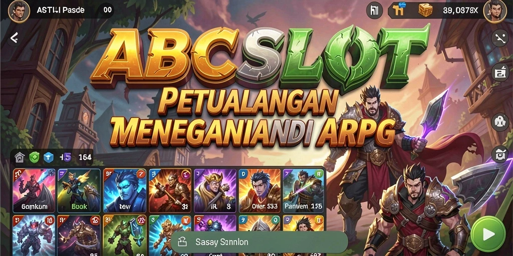 Tampilan gameplay ABCSLOT yang seru dan penuh aksi.