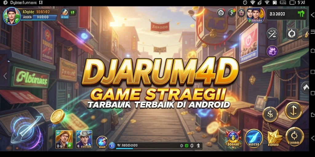 Screenshot gameplay <strong>DJARUM4D</strong> menampilkan aksi strategis yang seru.