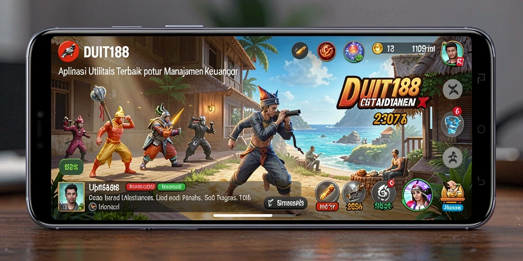 Tampilan antarmuka pengguna DUIT188 yang intuitif dan informatif.