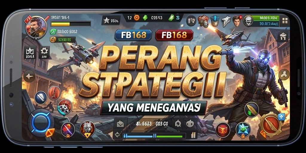 Tampilan seru pertempuran dan pembangunan kota di FB168.