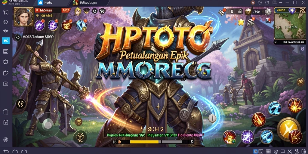 Gameplay HPTOTO yang mendebarkan di dunia fantasi MMORPG.
