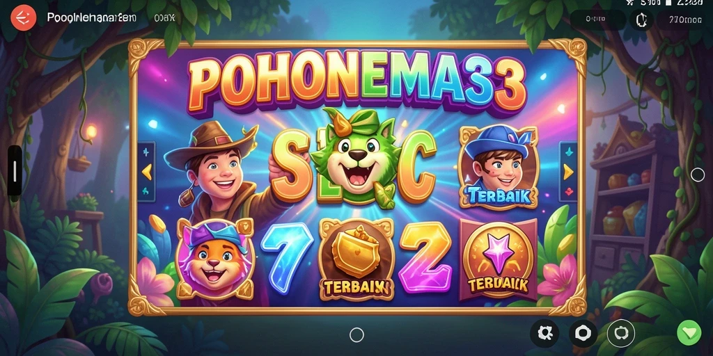 Tampilan gameplay SLOT POHONEMAS33 yang menarik dan seru.
