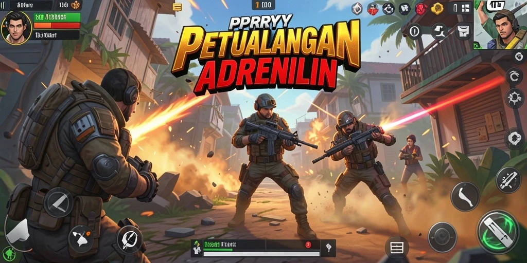 Screenshot PPRRYY menunjukkan aksi seru dalam gameplay.
