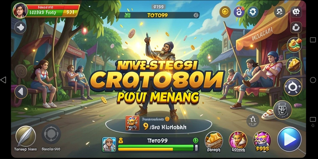 Tampilan gameplay TOTO99 yang strategis dan menarik.