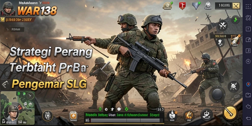Tampilan gameplay <strong>WAR138</strong> yang intens dan mendebarkan dalam pertempuran strategis.